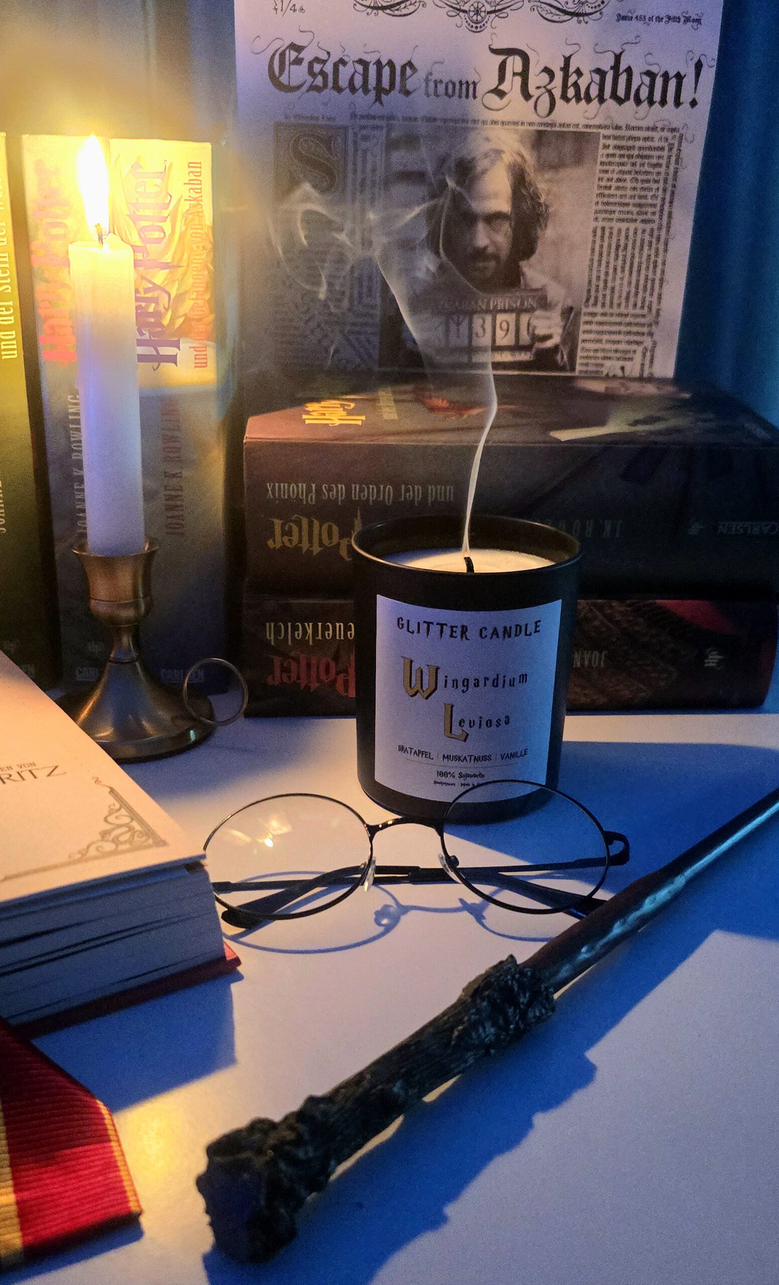Wingardium Leviosa Duftkerze - Limited Edition – Bild 2
