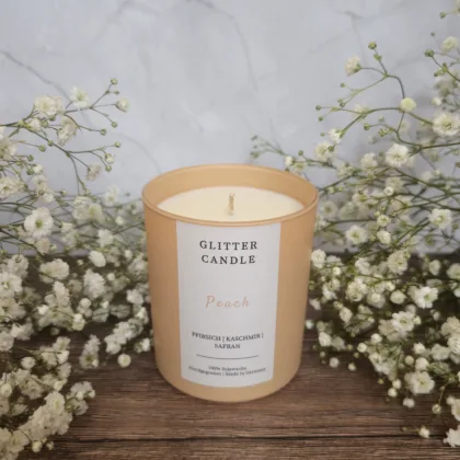 Peach Duftkerze