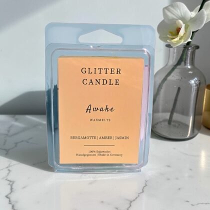 Awake Wax Melts 70g mit frischem Orangenblüten-Duft und Schimmereffekt